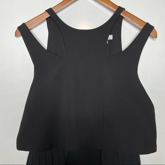 BCBGENERATION Black Pleated Skirt Dress Medium - Picture 4 of 13